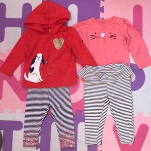 2 Carter’s outfits